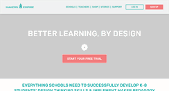 Desktop Screenshot of makersempire.com
